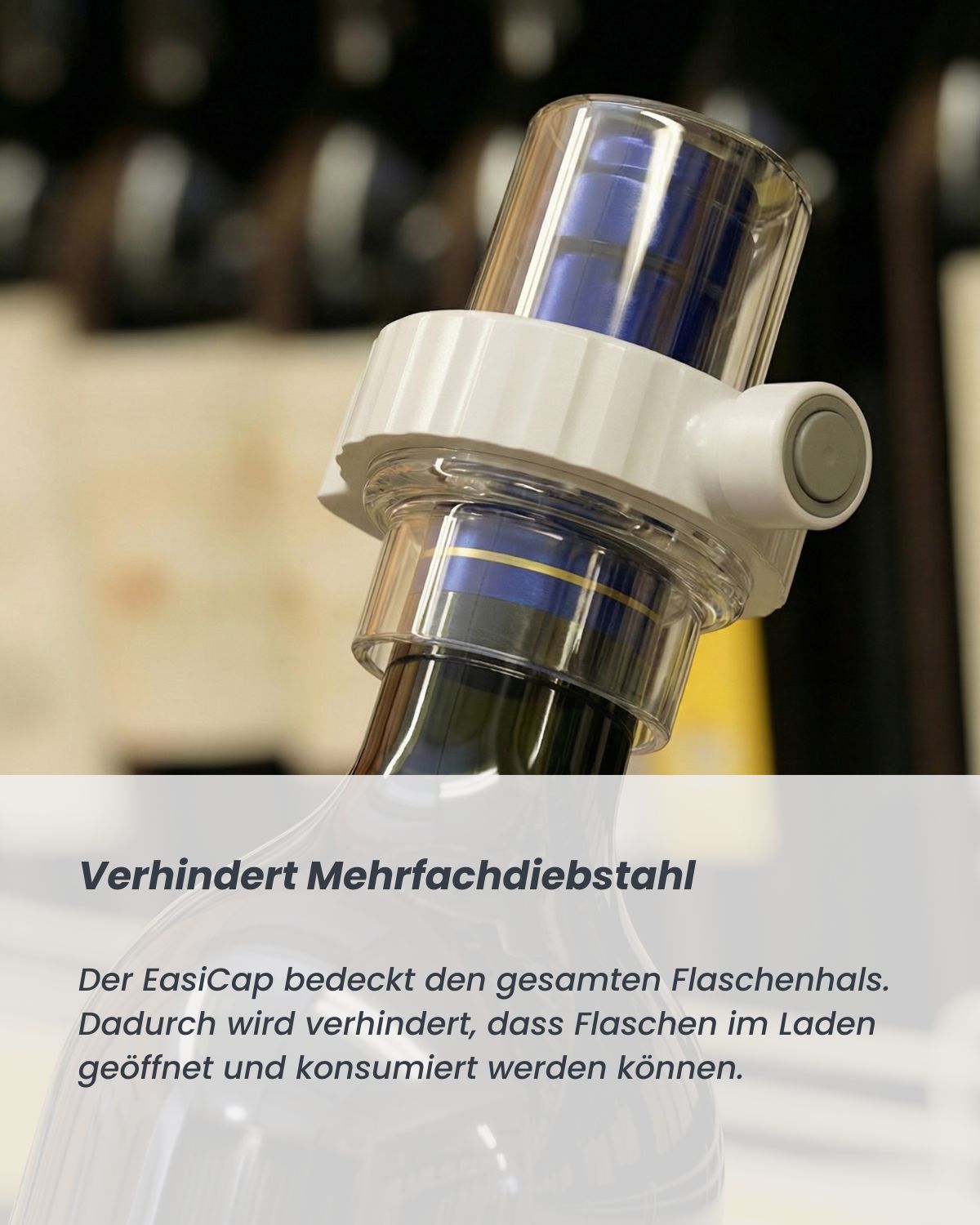 EasiCap Flaschensicherung | 50 Stuck