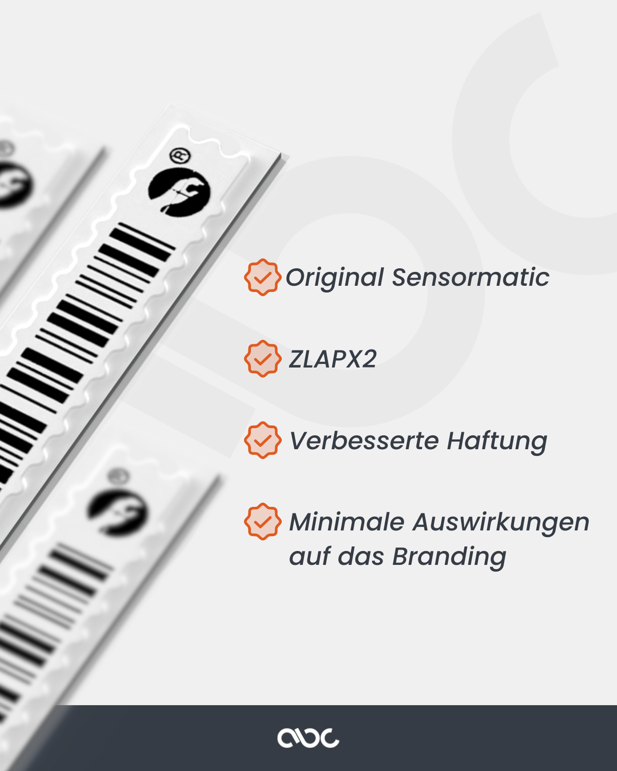 Sensormatic APX Label Barcode (ZLAPX2) | 5000 Stück